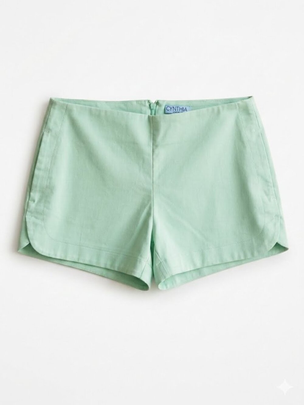Cynthia Rowley Mint Green Casual Summer Shorts 3068